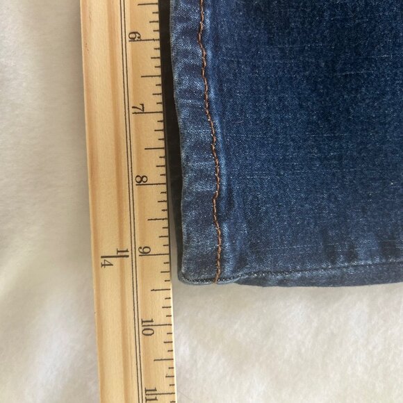 Levi’s 512 Women’s Jeans 16M Bootcut Dark Wash Perfectly Slimming Stretch Denim - Picture 10 of 10